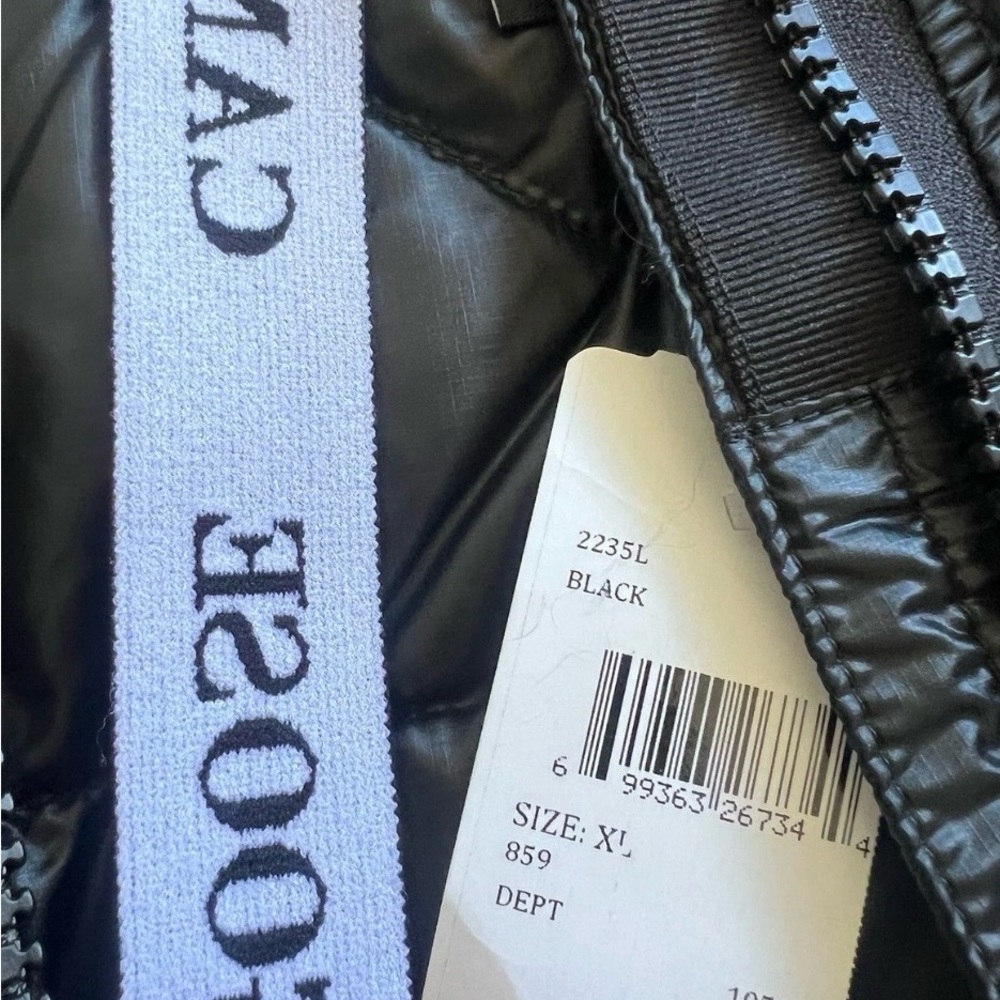 Canada Goose Women's Cypress Black Jacket NWT - Picture 7 of 8
